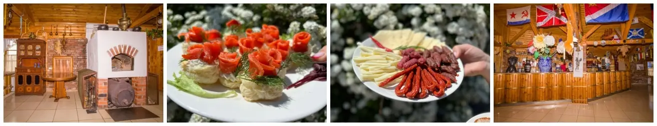 Кафе и блюда базы Плёсы Песчаного